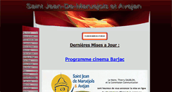 Desktop Screenshot of maruejols-et-avejan.fr